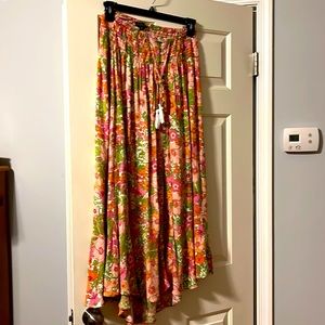 Rachel Zoe maxi floral skirt